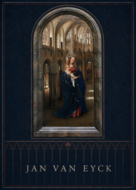 Jan van Eyck Madonna in the Church II No5 - Plakat