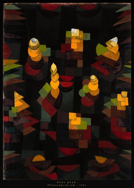 Paul Klee Pflanzenwachstum No6 - Plakat