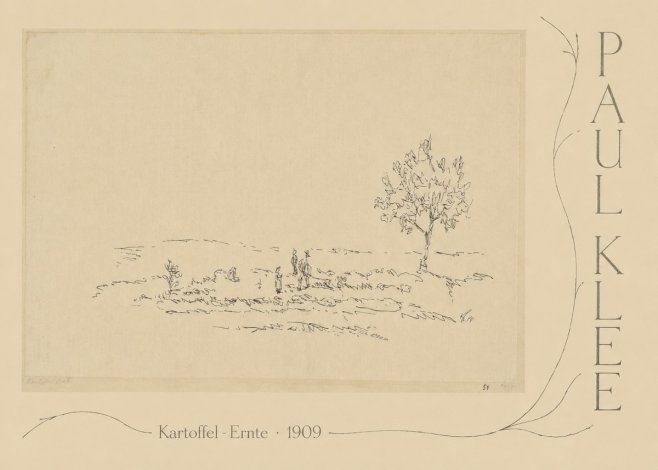 Paul Klee Kartoffel-ernte No5 - Plakat