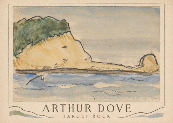 Arthur Dove Target Rock No1 - Plakat
