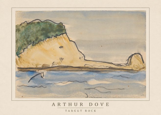 Arthur Dove Target Rock No4 - Plakat