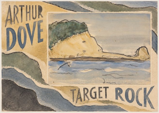 Arthur Dove Target Rock No5 - Plakat