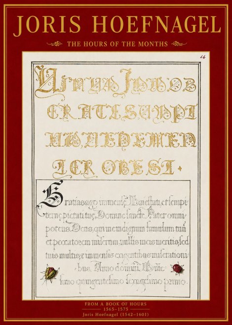 Joris Hoefnagel Gratias Tibi Agimus No4 - Plakat