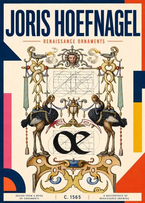 Joris Hoefnagel Ornamental Study I No6 - Plakat