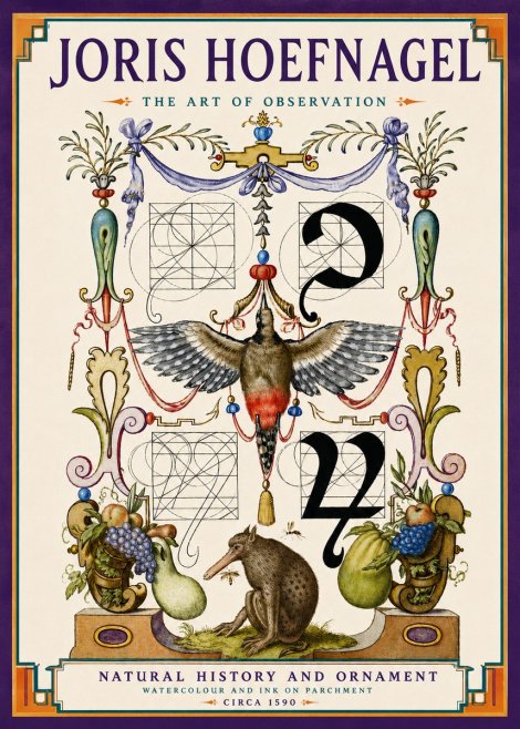 Joris Hoefnagel Study of Nature and Ornament No6 - Plakat