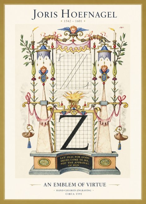 Joris Hoefnagel The Z Table No2 - Plakat
