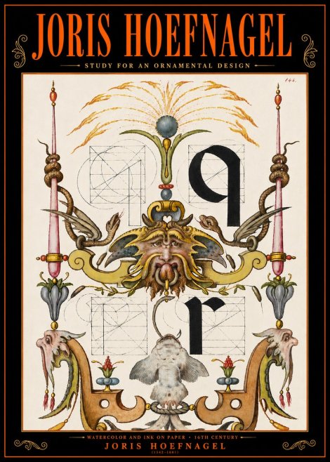 Joris Hoefnagel Ornamental Design I No5 - Plakat