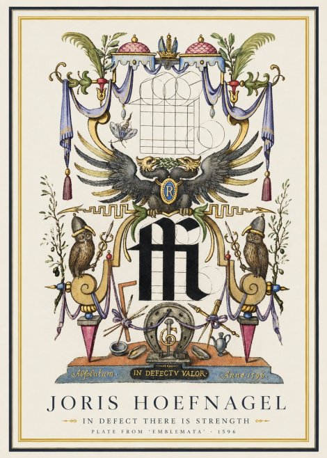 Joris Hoefnagel In Defect There Is Strength No1 - Plakat