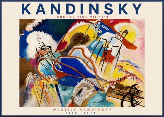 Kandinsky Composition Vii I No5 - Plakat