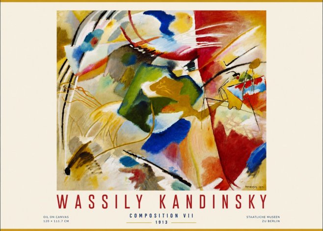 Kandinsky Composition Vii II No5 - Plakat