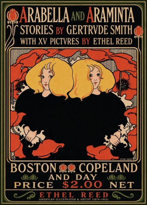 Ethel Reed Arabella and Araminta Stories No5 - Plakat