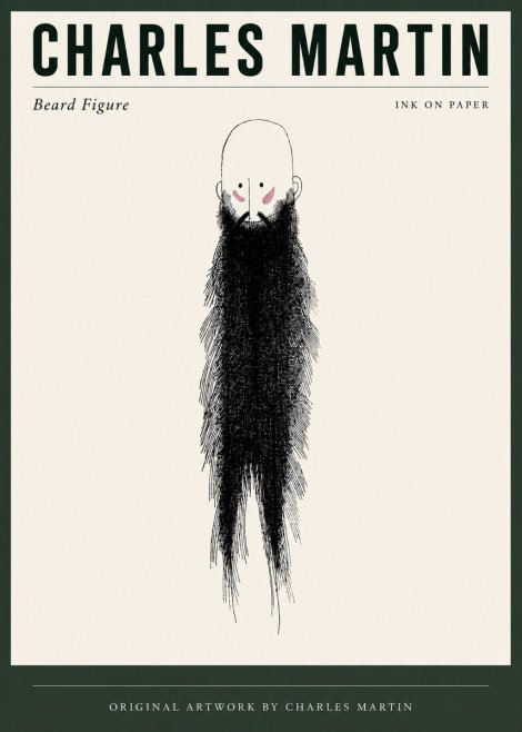 Charles Martin Beard Figure No3 - Plakat
