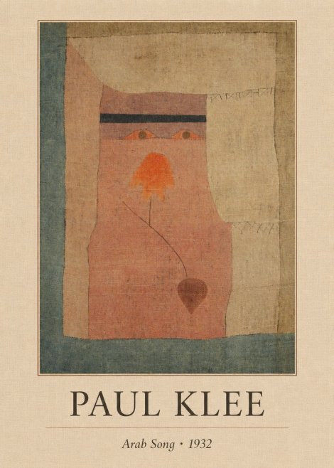 Paul Klee Arab Song No4 - Plakat