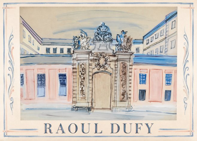 Raoul Dufy Versailles, the Grand Trianon No1 - Plakat