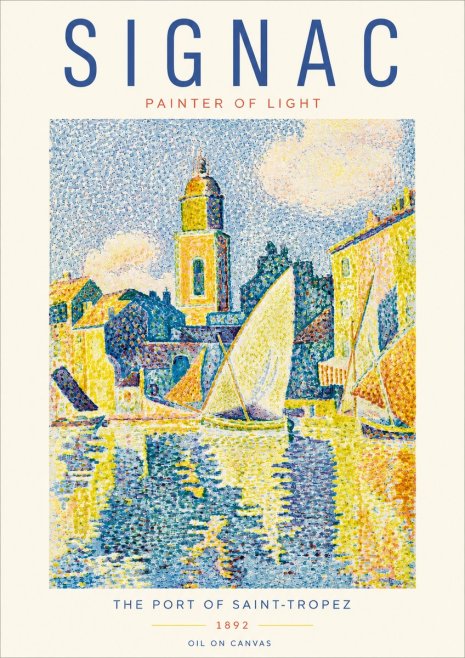 Signac The Port of Saint-tropez No3 - Plakat