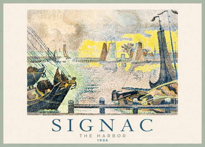 Signac The Harbor III No2 - Plakat