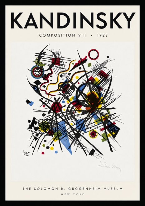 Kandinsky Composition Viii No4 - Plakat
