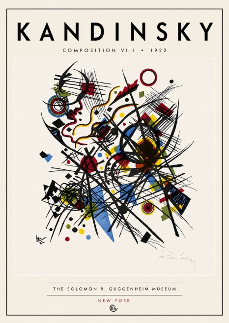 Kandinsky Composition Viii No6 - Plakat