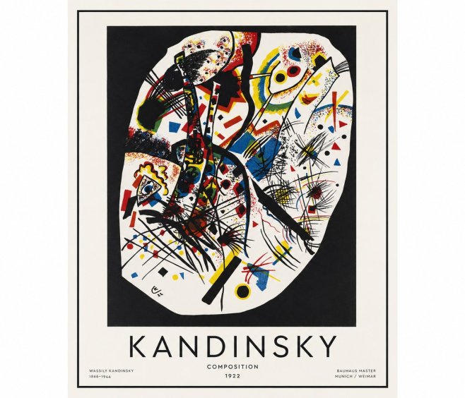 Kandinsky Composition 1922 No1 - Plakat