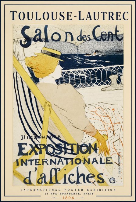 Toulouse-Lautrec Salon Des Cent No1 - Plakat
