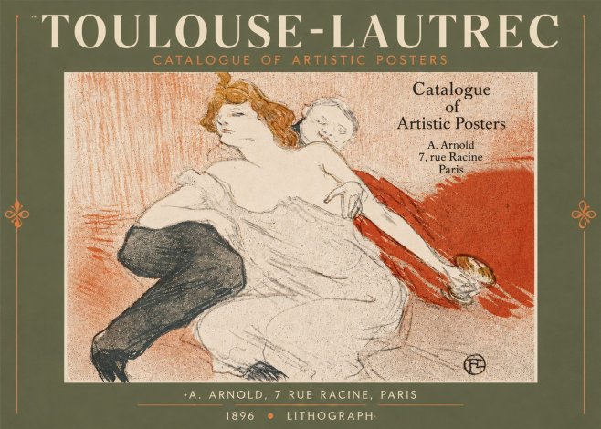 Toulouse-Lautrec Catalogue of Artistic Posters No4 - Plakat
