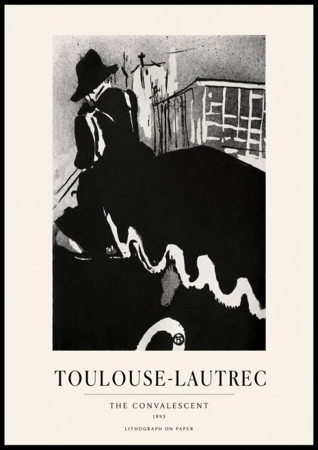 Toulouse-Lautrec The Convalescent No1 - Plakat