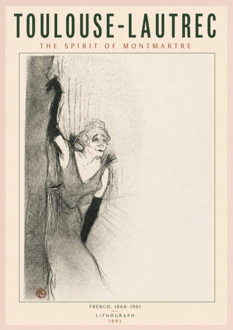 Toulouse-Lautrec The Spirit of Montmartre No5 - Plakat