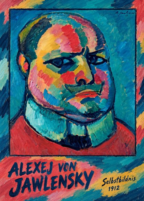 Alexej von Jawlensky Selbstbildnis No4 - Plakat
