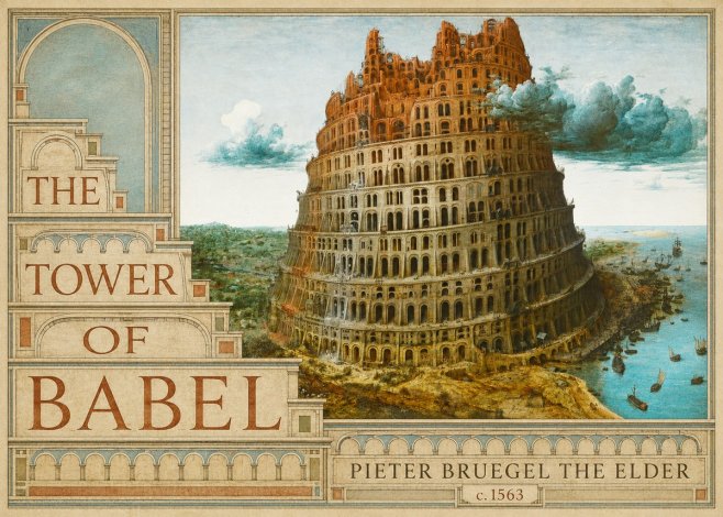 Pieter Bruegel The Tower of Babel III No3 - Plakat
