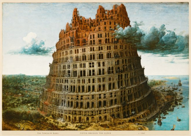 Pieter Bruegel The Tower of Babel III No6 - Plakat