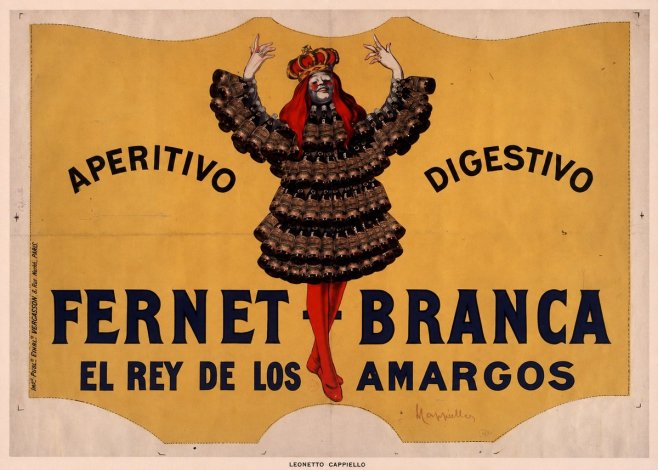 Leonetto Cappiello Fernet Branca No6 - Plakat