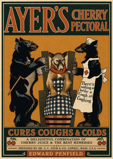 Edward Penfield Ayer's Cherry Pectoral No4 - Plakat
