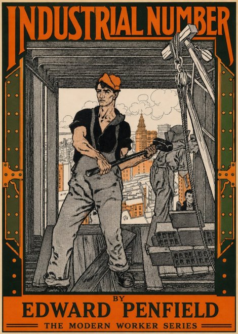 Edward Penfield Industrial Number No3 - Plakat