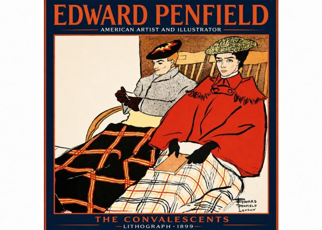 Edward Penfield The Convalescents No2 - Plakat