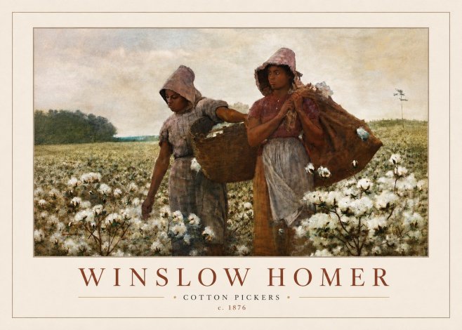 Winslow Homer Cotton Pickers No4 - Plakat