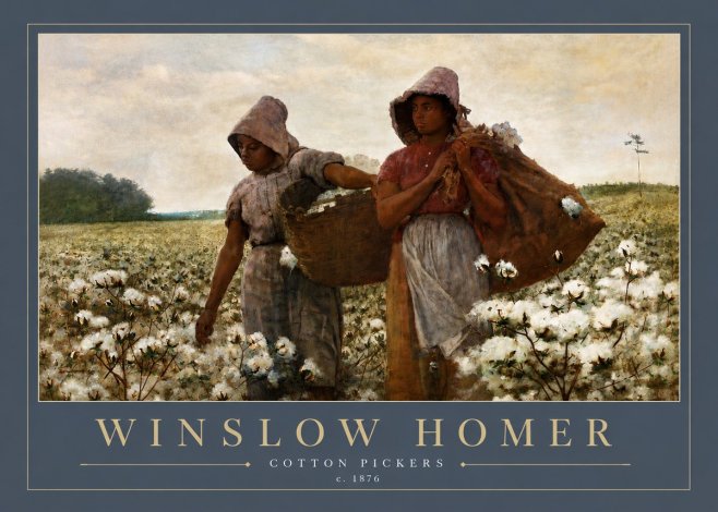 Winslow Homer Cotton Pickers No6 - Plakat