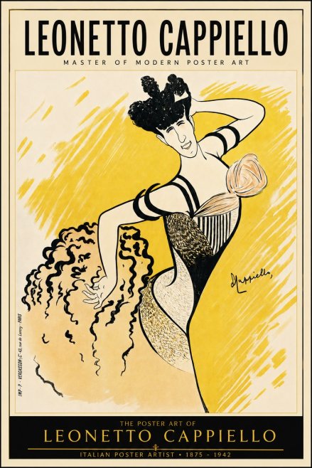Leonetto Cappiello The Dancer No5 - Plakat
