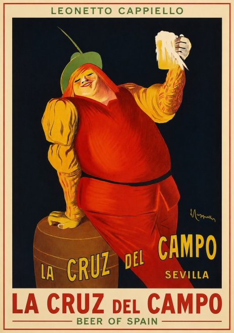 Leonetto Cappiello La Cruz Del Campo No2 - Plakat