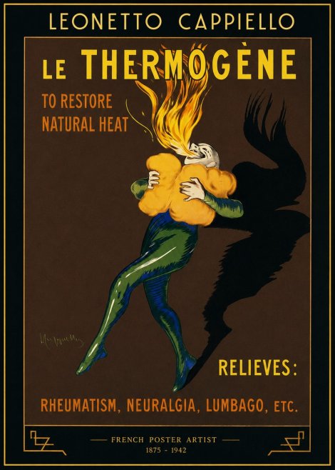 Leonetto Cappiello Le Thermogène No2 - Plakat