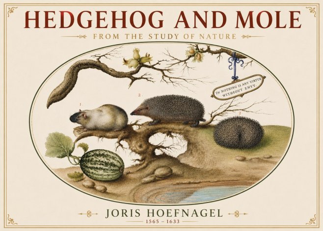 Joris Hoefnagel Hedgehog and Mole No5 - Plakat