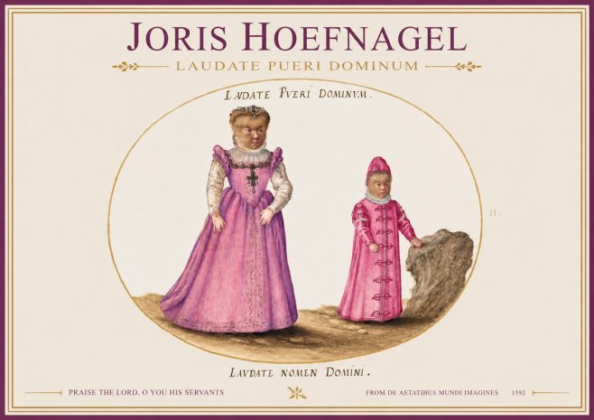 Joris Hoefnagel Laudate Pueri Dominum No1 - Plakat