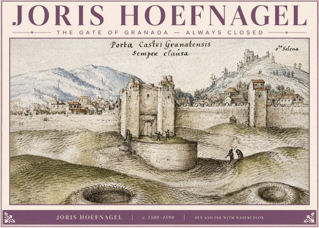 Joris Hoefnagel The Gate of Granada - Always Closed No3 - Plakat