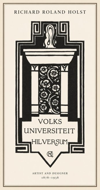 Richard Roland Holst Volks Universiteit Hilversum No1 - Plakat