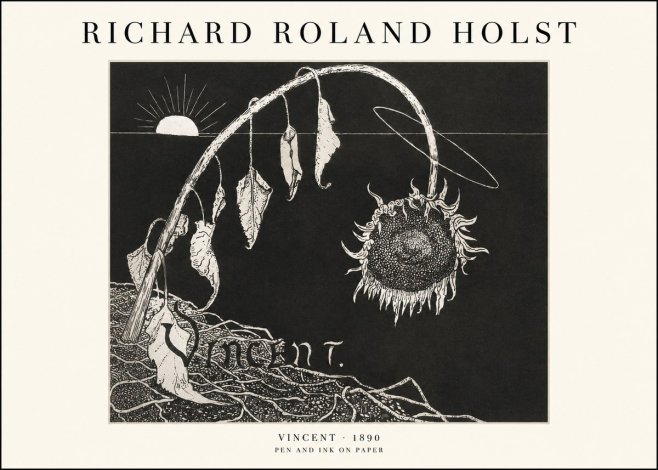 Richard Roland Holst Vincent No1 - Plakat