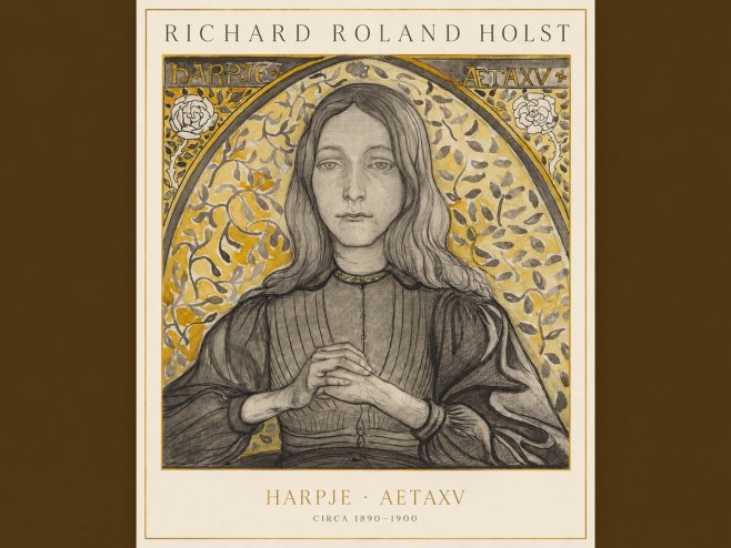 Richard Roland Holst Harpje · Aetaxv No1 - Plakat