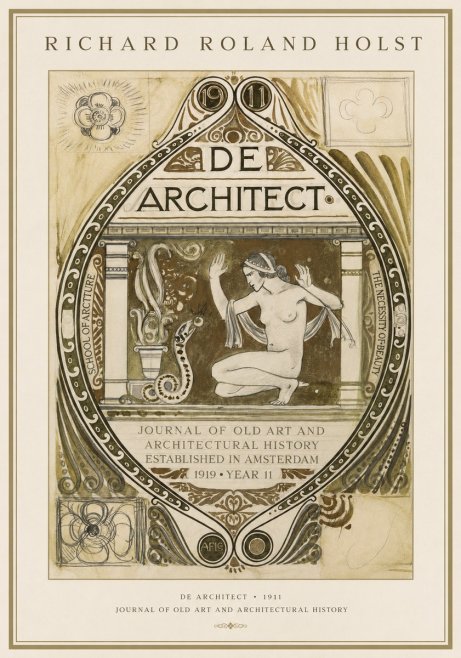 Richard Roland Holst De Architect No1 - Plakat