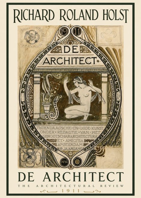 Richard Roland Holst De Architect No2 - Plakat