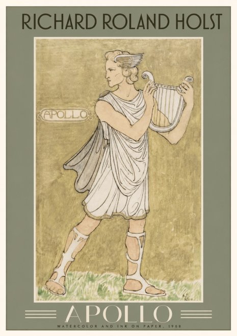 Richard Roland Holst Apollo No2 - Plakat