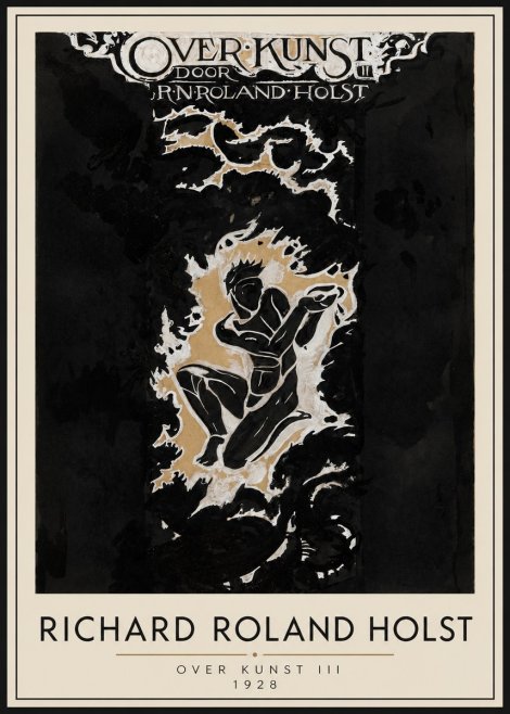 Richard Roland Holst Over Kunst Iii No1 - Plakat