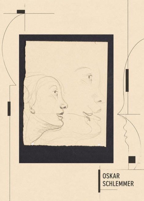 Oskar Schlemmer Profile Studies No6 - Plakat
